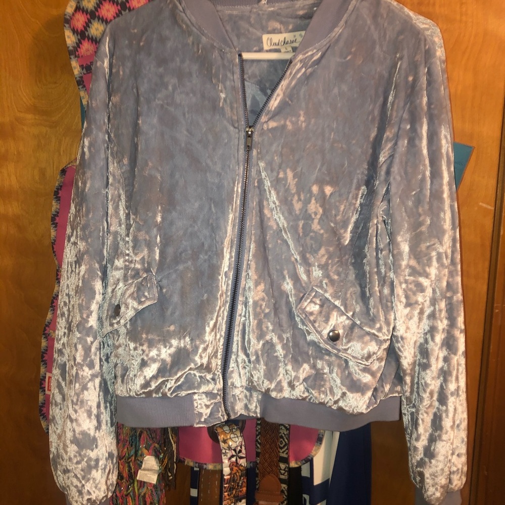 Velvet Silver/grey jacket